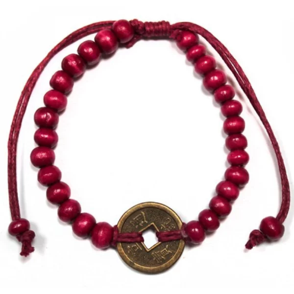 2 Pulseras Feng Shui - Roja Éxito